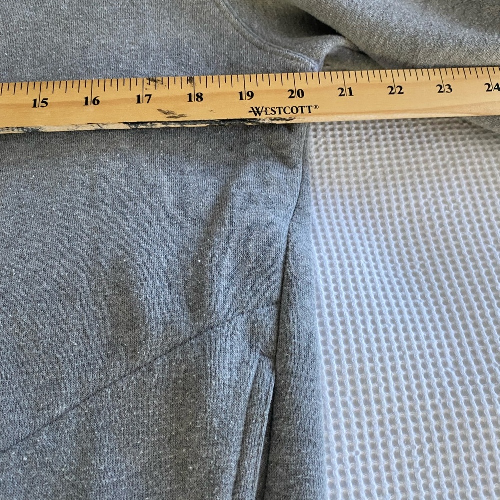 10 Tree Gray Sweatshirt Dress/Tunic. Size Medium. - Picture 8 of 9